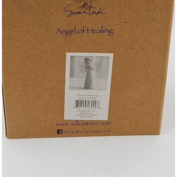 Willow Tree Angel Of Healing Nurturing Songbird Susan Lordi 1999 With Box - Picture 10 of 10